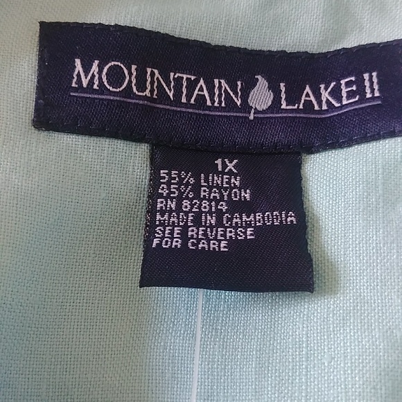 Mountain Lake Linen Blend Shirt - Picture 6 of 6